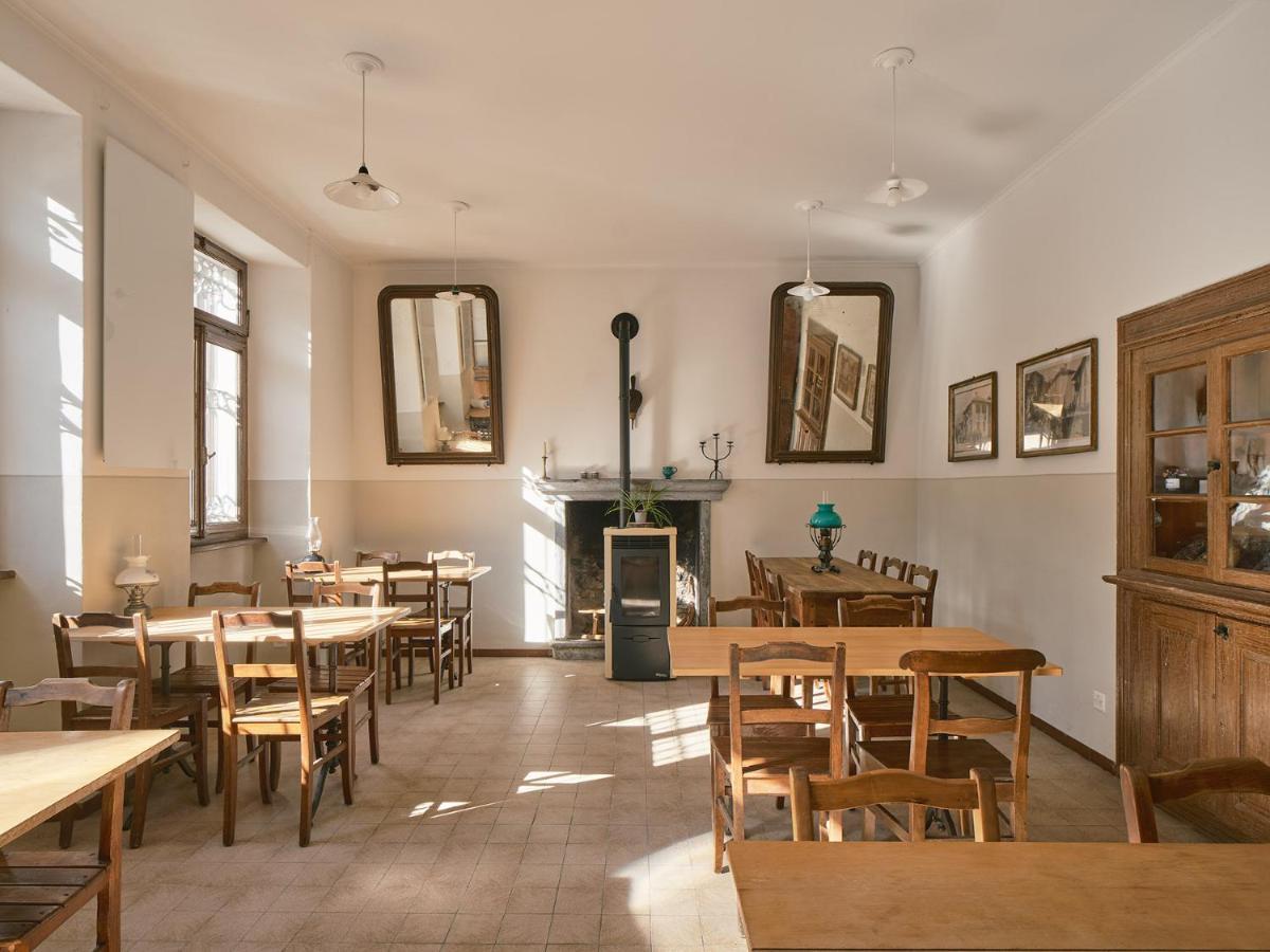 Osteria Gruetli Con Alloggio Borgnone Ngoại thất bức ảnh