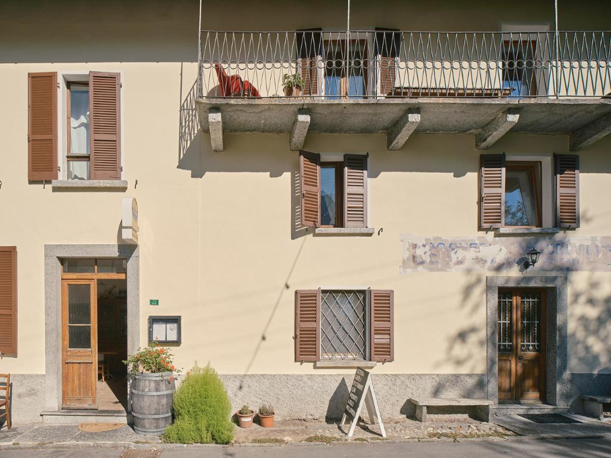Osteria Gruetli Con Alloggio Borgnone Ngoại thất bức ảnh